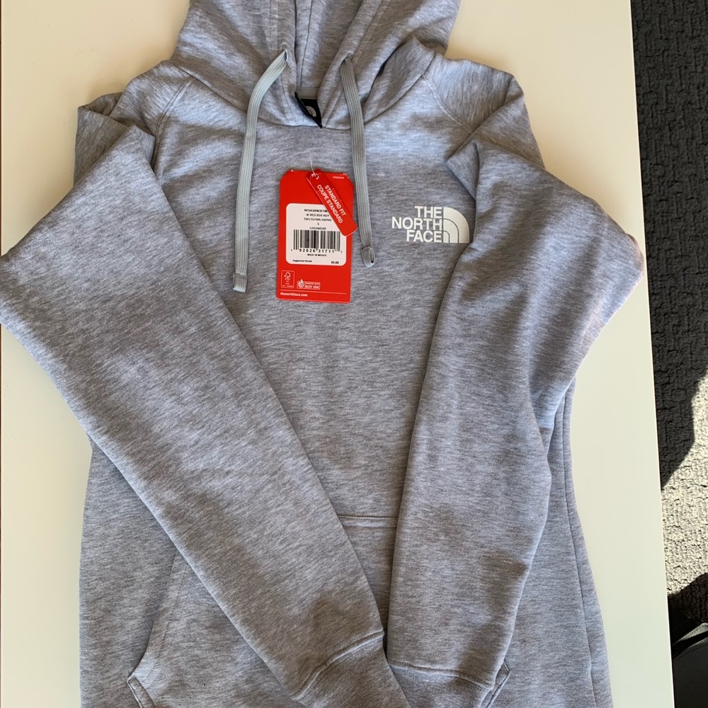 Size Small The North Face Hoodie Grey New